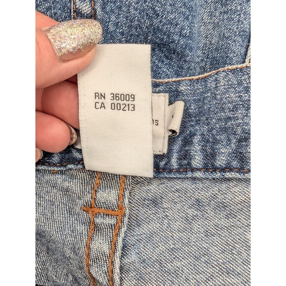 Calvin Klein Vtg Medium Wash Blue Mid Rise Straight Leg Jeans Size 10 31x31 - Picture 7 of 11